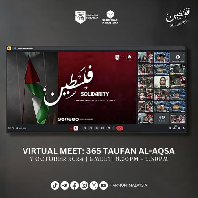 Virtual Meet: 365 Taufan Al-Aqsa