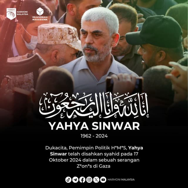 Kesyahidan Yahya Sinwar